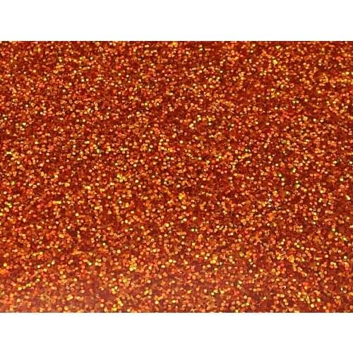 Acrylic/PMMA 2-Sided Holographic Glittering Sheets 3.0mm for Jewelries, Crafts, Art Works, Decoration - Light Copper (PG4010H)