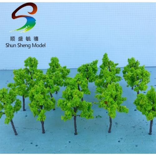 Architecture 4.5cm Model iron wire tree sand table model material scene making model tree