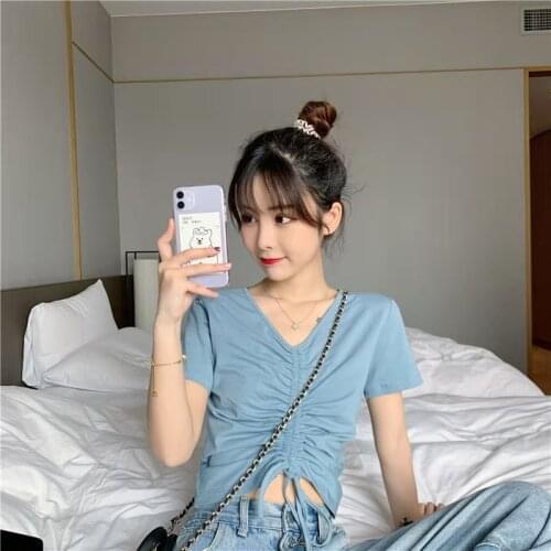 Summer Big Breathable Casual T Shirt Women Short Sleeve V Neck Loose T Shirt Big Size Cotton Tee Tops Short Sleeve Female Shirt