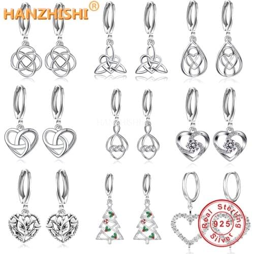 Висячие серьги HANZHISHI China At AliExpress