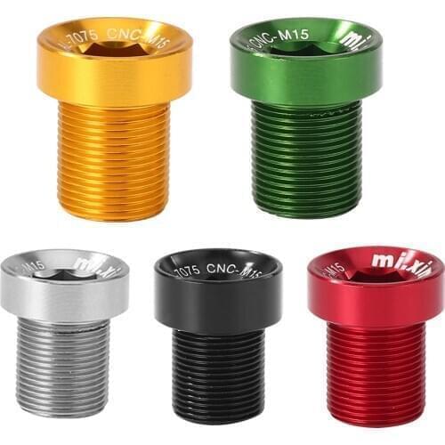 MTB Bicycle Axis Bolts Spline Bottom Bracket Screw M15 Mountain Mi Xim Outdoor Cycle Biking Entertainment for ES25