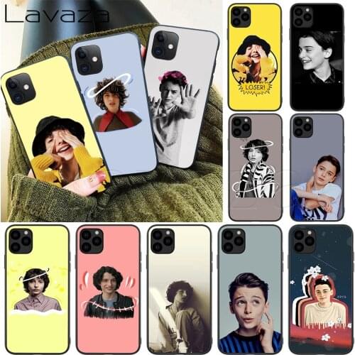 Lavaza TV Finn Wolfhard Silicone Soft Case for iPhone 12 Mini 11 Pro XS Max XR X 8 7 6 6S Plus 5 5S SE