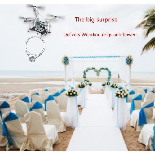 Shinkichon Pelter Payload Delivery Drop Kit Fishing Bait/Wedding Proposal Thrower for DJI Phantom 3 Advanced/3 professional