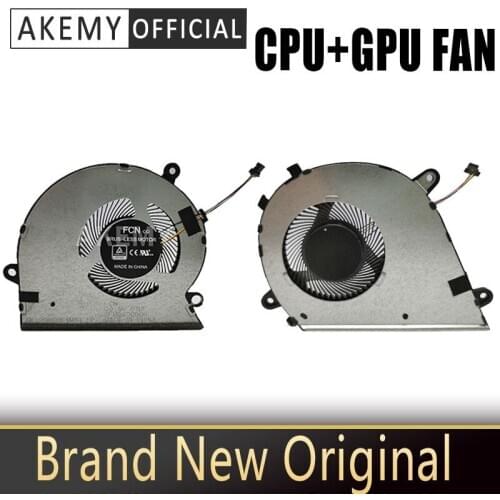 New Original CPU GPU Cooling Fan For Asus Mars 15 VX60 VX60G VX60GT K571 X571G F571G GT9750 GTX1650
