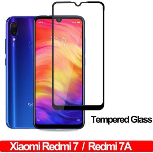 Full Tempered Glass on the Redmi 7 7A 8 8A 9 9A 9C Glass For Xiaomi Redmi Note 7 8 9 Pro 9S 8T Screen Protector Protective Film