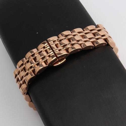14mm 16mm 18mm 20mm 22mm 24mm Watchbands Straight end Fashion Replacement Rose gold Ar11244 1909 Watches strap bracelets polish