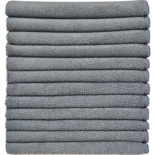 Super Absorbent Household Microfibre Dish Cloth Dishcloths Kitchen Cleaning Washing Cloth Quick Dry 16inX16in 40X40cm 10 Pack