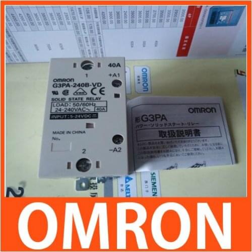 Thermal relay, 40A, radiator solid state g3pa-240b-vd Quality goods