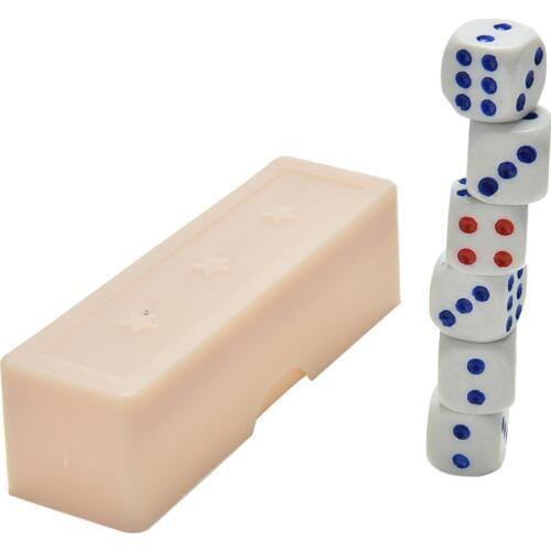 High quality Prediction Dices normal dice six dice prediction box 6 die flash change changing effect close up magic magic props