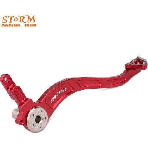 Motorcycle MX Rear Foot Brake Lever Pedal Aluminum Alloy For Honda CRF150F CRF230F CRF 150F 230F 2003 2004 2005 -2009 2012-2017