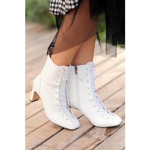 A6030-19 Pink Potin Women boots A6030-19