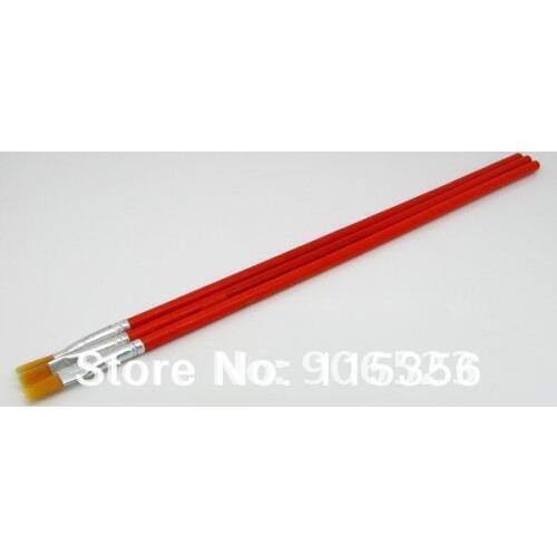 Free Shipping 100pcs BGA solder Flux Paste Brush with wooden handle reballing tool