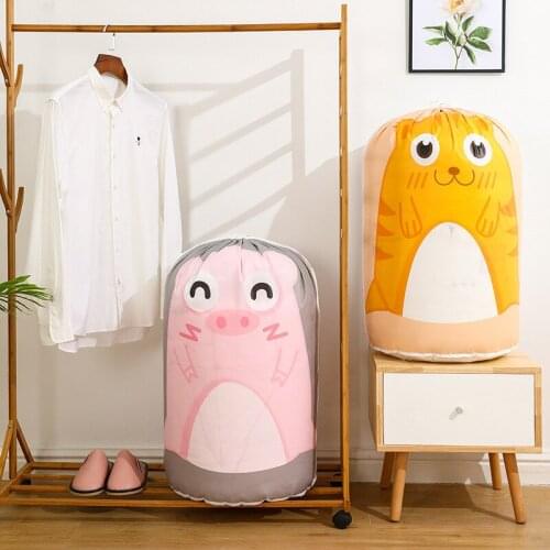 Big Package Blanket Storage Bag Quilt Clothes Organizer Sorting Toy Packing Dustproof Cover Laundry Home Wardrobe Bedroom Closet