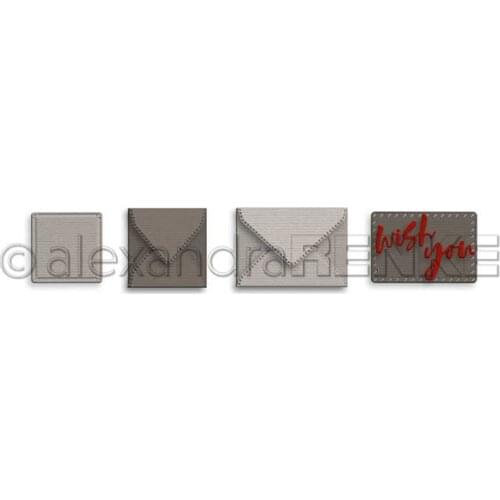 CH 2021 New Arrival Wish you Metal Cutting Dies Stencils for DIY Scrapbooking/photo Album Decorative Embossing DIY Paper