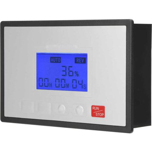 PWM Speed Controller LCD Smart Digital Display 60A 10-55V DC Brush Motor Speed Controller Slow Run/Stop Timer Reversible
