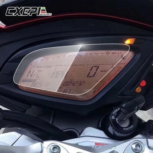 For MV AGUSTA Brutale Dragster 800 RR Brutale 675 2013-2016 Cluster Scratch Protection Film Screen Protector