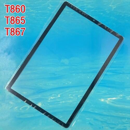 For Samsung Galaxy Tab S6 10.5 T860 SM-T865 Touch Outer Screen Glass Lens Touch Panel Front Glass Lens Parts