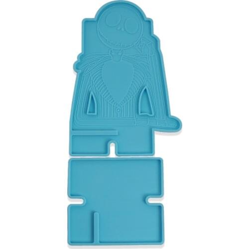 Personalized Gift Phone Stand Mold Silicone Mold Silicone Resin Mold Creative Christmas Decoration New Mold 10359250