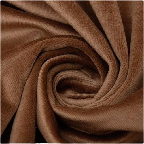 Width 59'' Matte Thick High-Grade Velvet Fabric By The Yard For Upholstery Sofa Cover Curtain Pillow Material