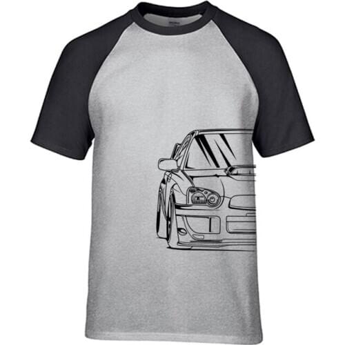 Fashion Hot sale 100% cotton Japanese Classic Car Wrx Sti JDM TUNER CAR APPAREL TURBO SUBIE IMPREZZA AUTOMOTIVE T shirts Tops