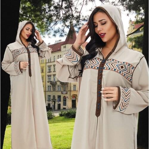 Muslim Hijab Dress Abayas For Women Ramadan Abaya Dubai Turkey Islam Clothing Kaftan Robe Longue Femme Musulmane Indonesia PW187