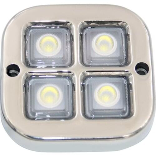 2020 New DC12V/24V 4W/12W/20W Single Color/RGB/RGBW 316L Stainless Steel LED Underwater Boat Marine Light Swimming Pool Lights