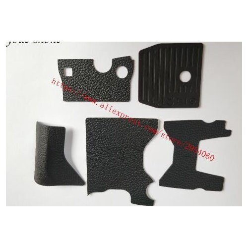 New 100% Original DF 5 PIECE FRONT/REAR/ GRIP RUBBER SET NEW REPAIR PARTS OEM + Tape For NIKON DF