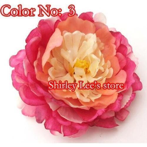 Wholesale --SPECIAL OFFER! ! 72 X BIG SILK FLOWER HEAD(11CM) FOR HAT DECORATION ETC,DIY YOUR OWN CRAFTS