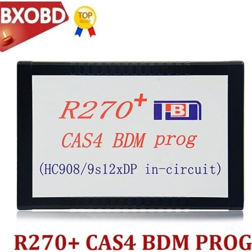 Best Quality R270 CAS4 BDM Programmer R270+ V1.2 for BMW Key Prog R270 For CAS4 EWS4 R270 Programmer OBD2 Diagnostic tool
