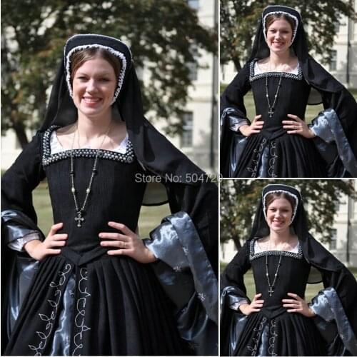 Historical!R-219 19 century Vintage costume 1860S Victorian Lolita/Civil War Southern Belle Ball Halloween dresses All size