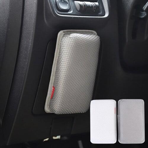 Universal Leather Knee Pad For Car Interior Pillow Comfortable Elastic Cushion Memory Foam Leg Pad Thigh Support Car Accessories