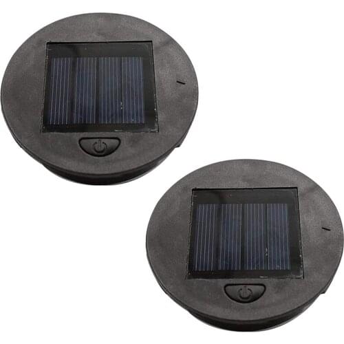 GTBL Solar Lights Replacement Top LED Solar Panel Lantern Lid Lights Bulb Replacement Part for Outdoor Hanging Lanterns