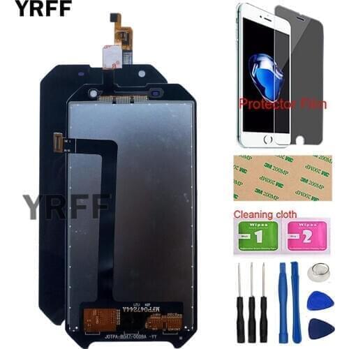 4.7 " Original LCD Display For Blackview BV6000 BV6000S LCD Monitor Touch Screen Digitizer Panel Display Tools Protector Film