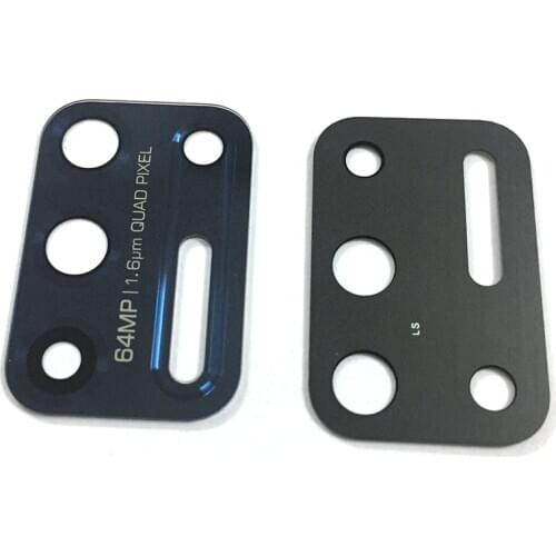 2PCS Camera Lens For Motorola Moto G9 Plus Back Rear Camera Glass Cover With Adhesive Sticker Repair Parts