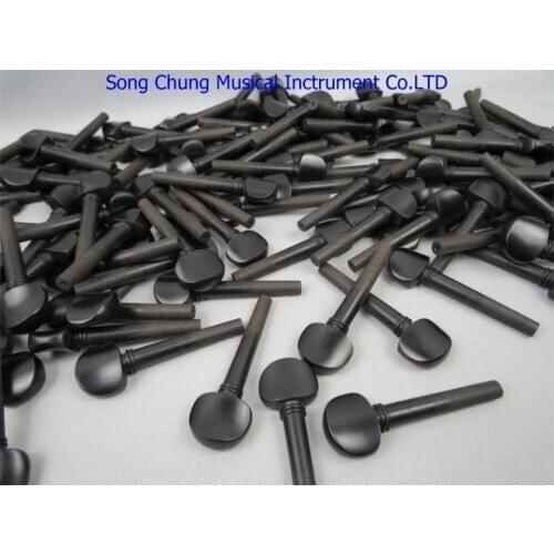 20pcs High quality (5 Sets) Natural Ebony viola pegs