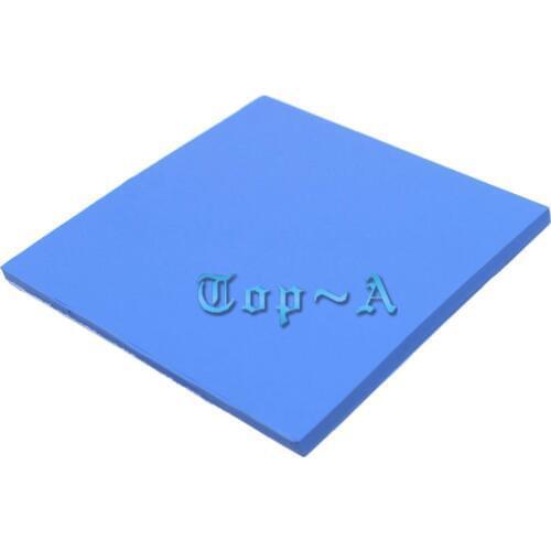 50 Pcs Gdstime 100x100x5mm Blue Thermal Pad Silicone Conductive GPU CPU Chipset Cooling 5mm Laptop IC Conduction Heatsink Pad