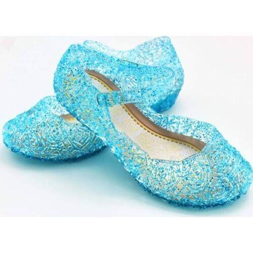 Cheap Shining Princess Shoes Anime Crystal Cosplay Costumes Accessories Summer Beach Sandals Birthday Gift