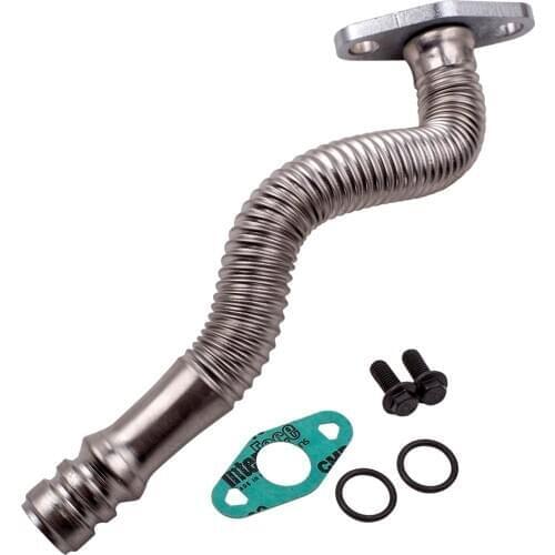 Turbo Oil Drain Return Line Tube 6.7L for Dodge Cummins 07-08 6.7L 904-350 68005450AA Dropshipping
