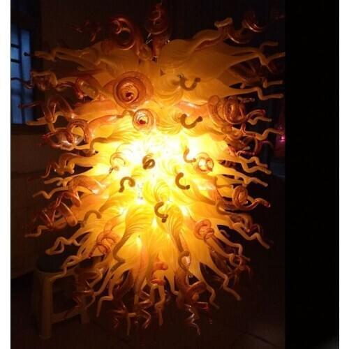 Italian Design Lamp Murano Chandelier Used Mouth Blown Luxury Villa Chandelier