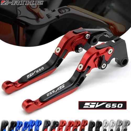 For SUZUKI SV 650 SV 650S SV650 SV650S KATANA 1999-2012 2011 2010 2009 2008 Motorcycle Accessories CNC Short Brake Clutch Levers