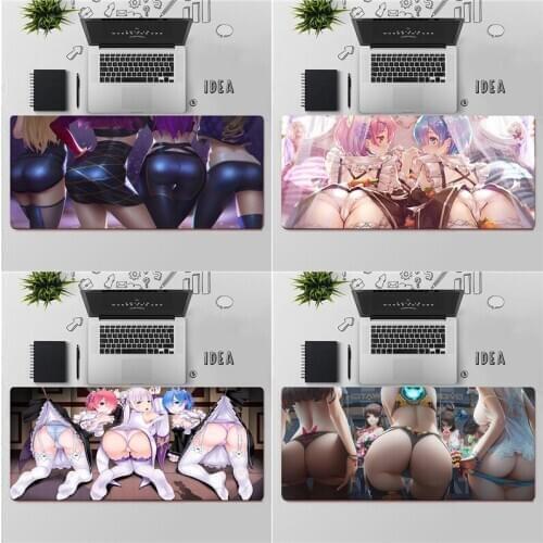 Maiya High Quality Sexy Anime Girl Big ass Unique Desktop Pad Game Mousepad Free Shipping Large Mouse Pad Keyboards Mat
