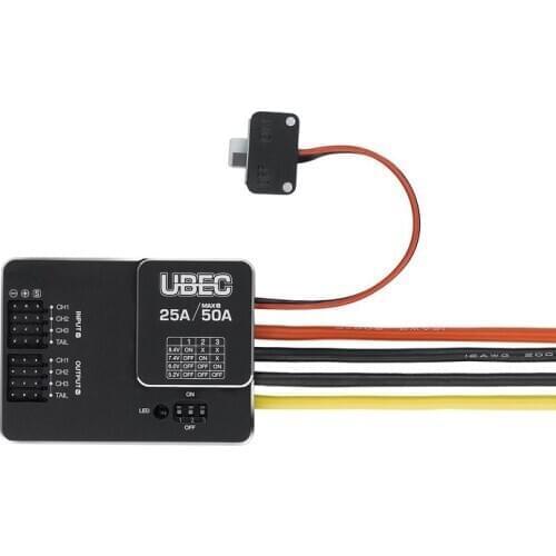 New Hobbywing UBEC 25A HV 3-18S Module 25A External Switching for DIY FPV RC mini Racing Quadcopter Drone