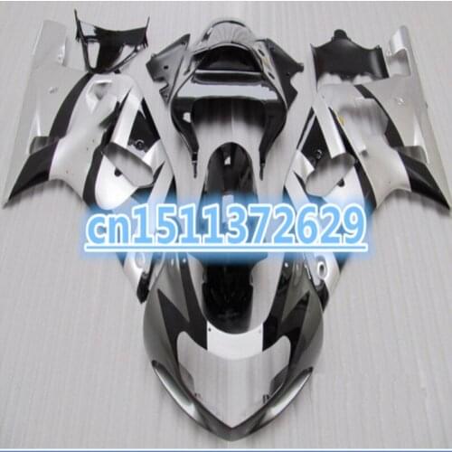 NEW silver lvgloss black full Fairing for A GSXR600 750 01-03 GSX-R600 750 2001-2003 GSXR600 GSXR750 K1 01 02 03 body kit