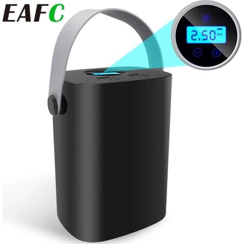 DC 12V Portable Car Air Compressor Digital Tire Inflator Air Pump 150 PSI Auto Air Pump for Car Wireless LED Light Tire Pump