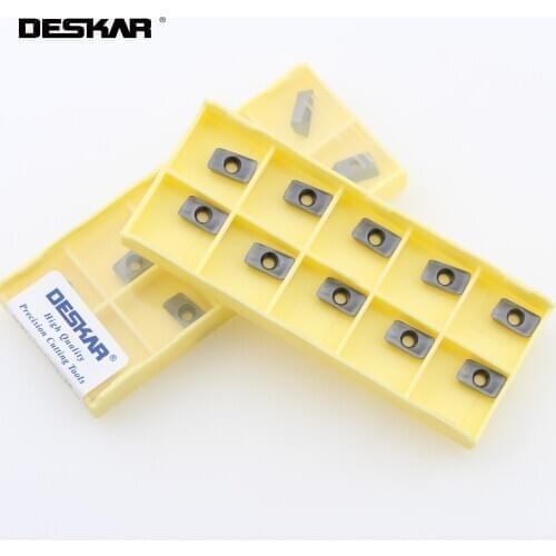 10PCS DESKAR APMT1135PDER-H2 LF6018 APMT1135PDER-M2 LF6018 APMT1135PDER-XM LF6018 Milling Cutter Cutting CNC Carbide Inserts