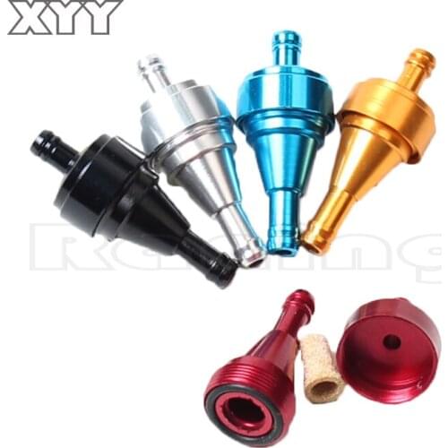 5 colors Universal Petrol Gas Fuel Filter Cleaner Gasoline Strainer For Motorcycle Modification Parts
