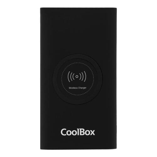 Powerbank 8000mAh with Qi wireless charging for smartphones, tablets, headphones