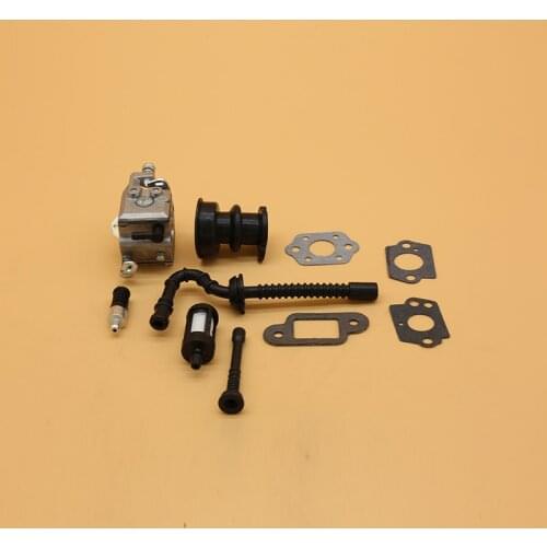 Carburetor Intake Boot Fuel Oil Hose Filter Gasket Fit For STIHL MS 021 023 025 MS210 MS230 MS250 210 230 250 Walbro WT 286 Carb