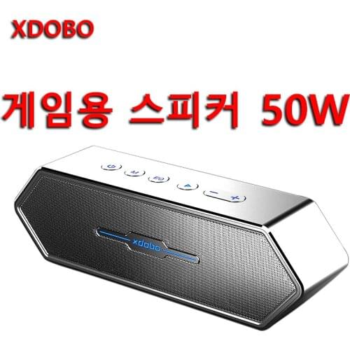 XDOBO Nirvana 50W High Power Bluetooth Speaker Game TWS 3D Stereo Subwoofer Bluetooth Speaker Home Theater Wireless Sound Column