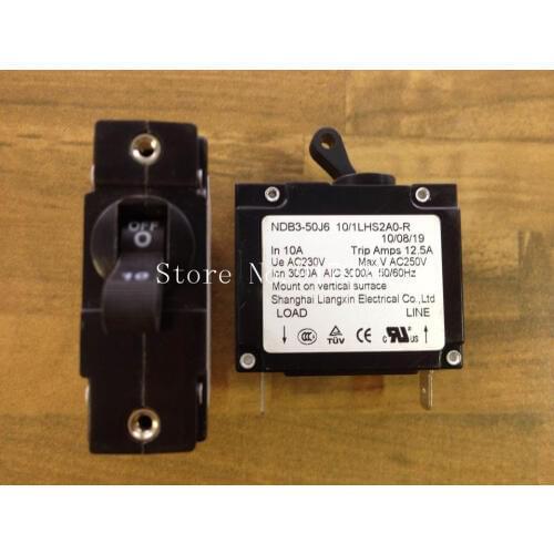 [ZOB] Nader NDB3-50J6 10/1LHS2A0-R devices longsure spot breaker 1P10A 250V --10pcs/lot